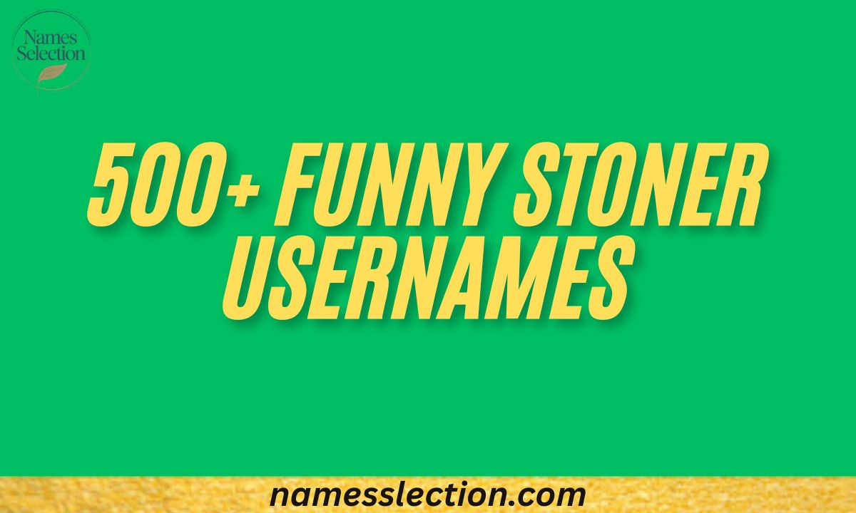 500+ Funny & Creative Stoner Usernames