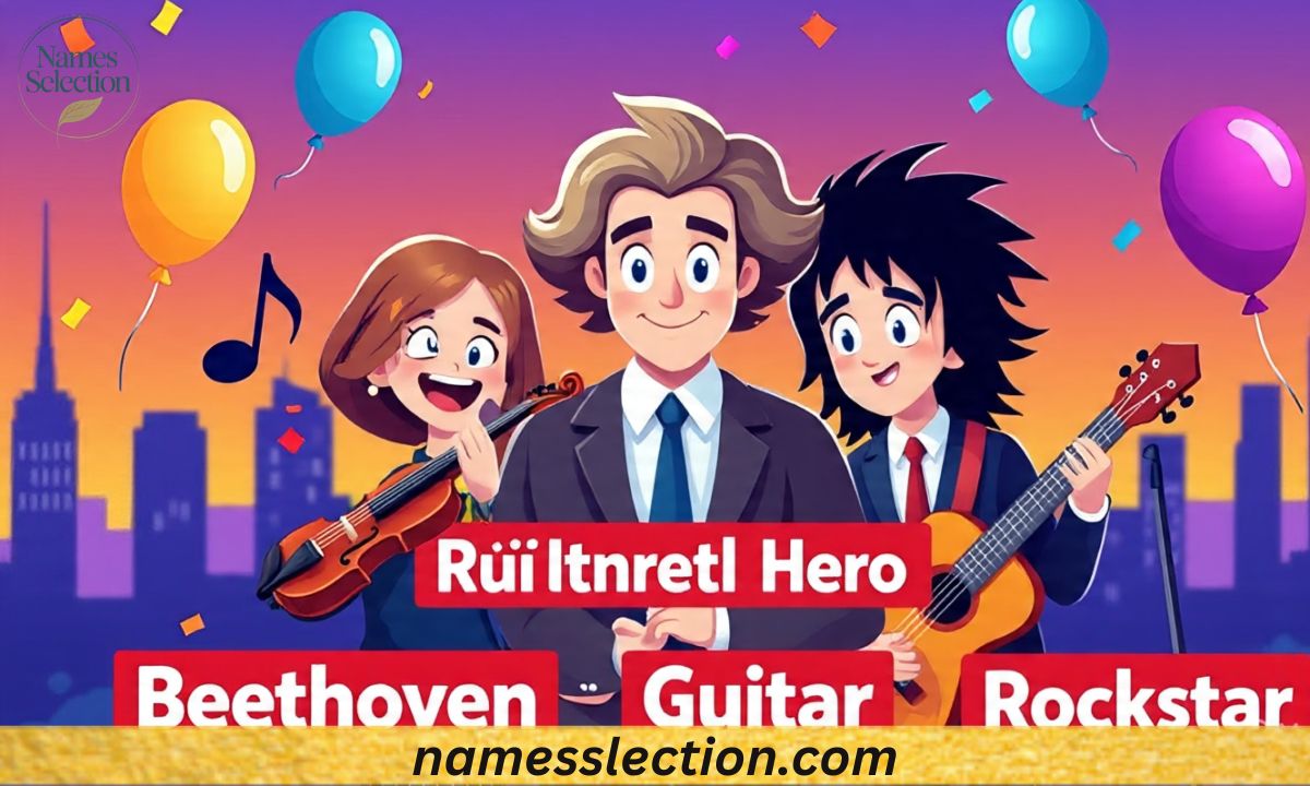 Funny Names for Music Lovers