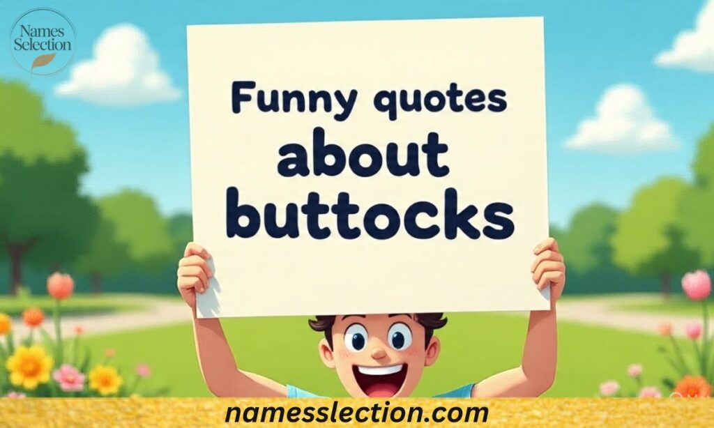 Funny Quotes About Buttocks