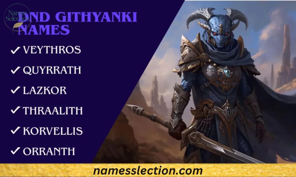 Githyanki History Names