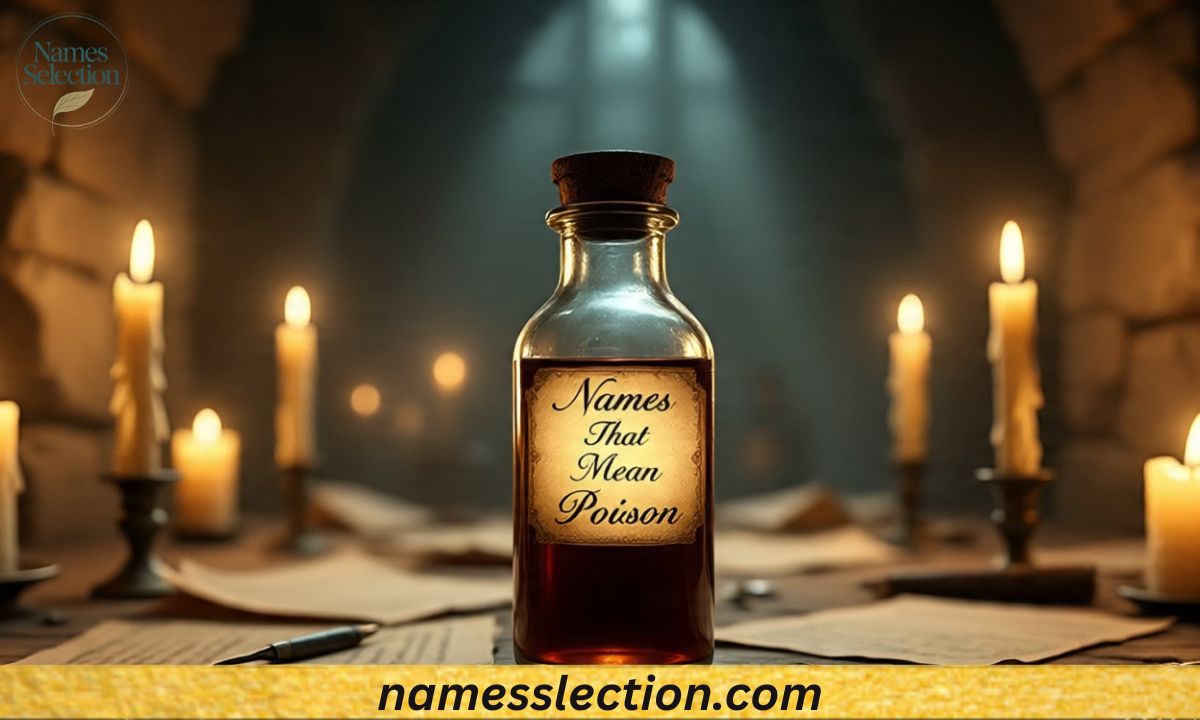Names That Mean Poison: Boy, Girl & Fantasy Names Ideas