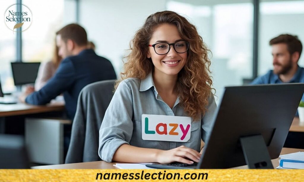 The Benefits of Choosing Funny Names for Lazy People at Work