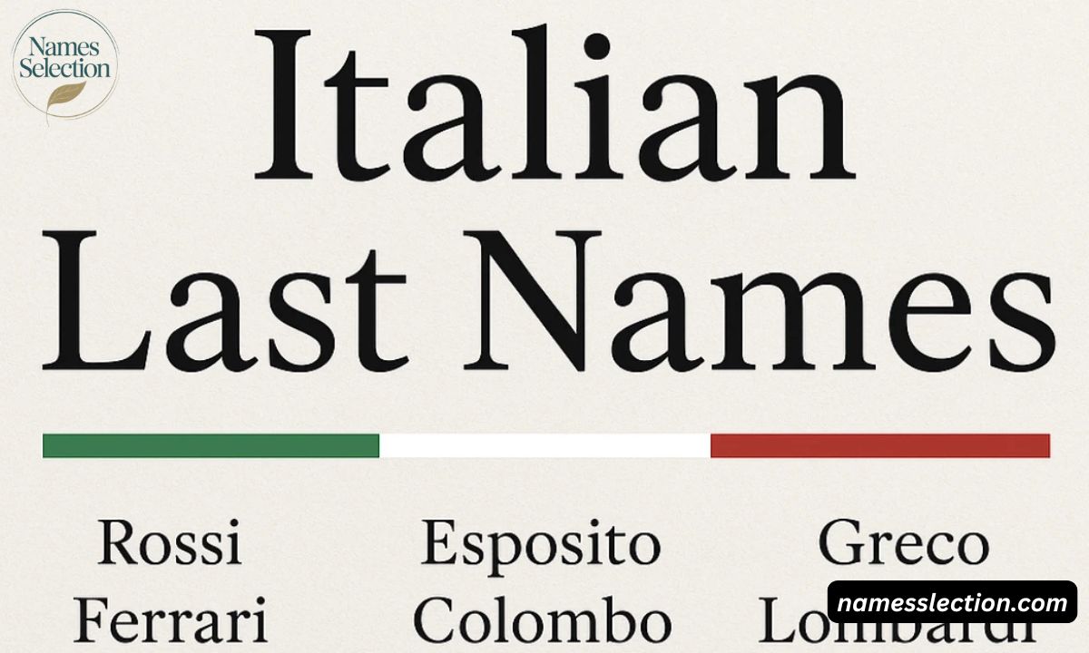 270+ Italian Last Names: Meanings, Origins & Regional Roots