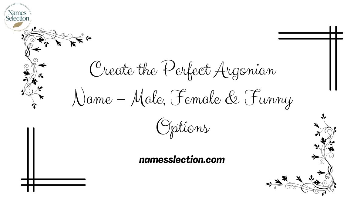 Create the Perfect Argonian Name – Male, Female & Funny Options