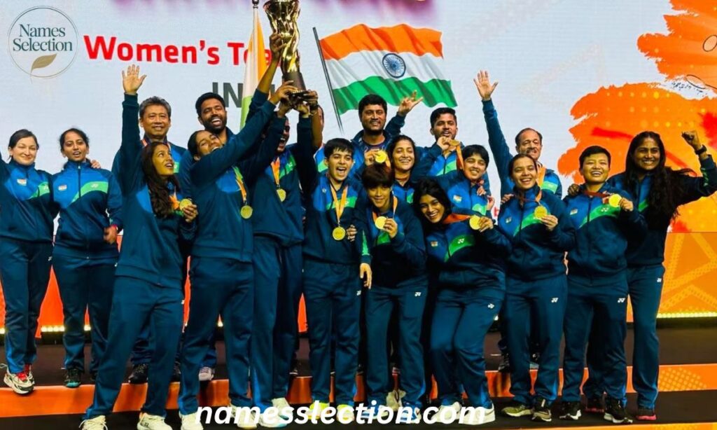 Indian Badminton Team Names 