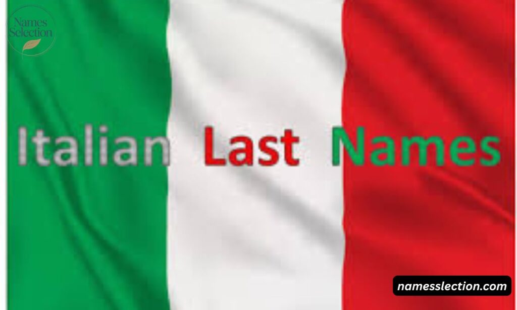Italian Last Names