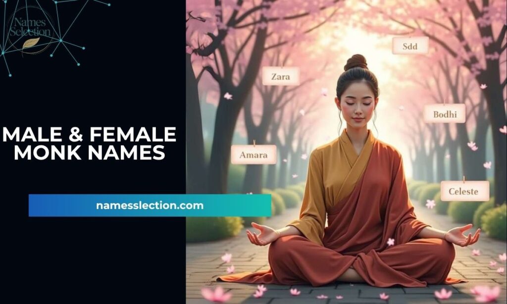 Male & Female Monk Names
