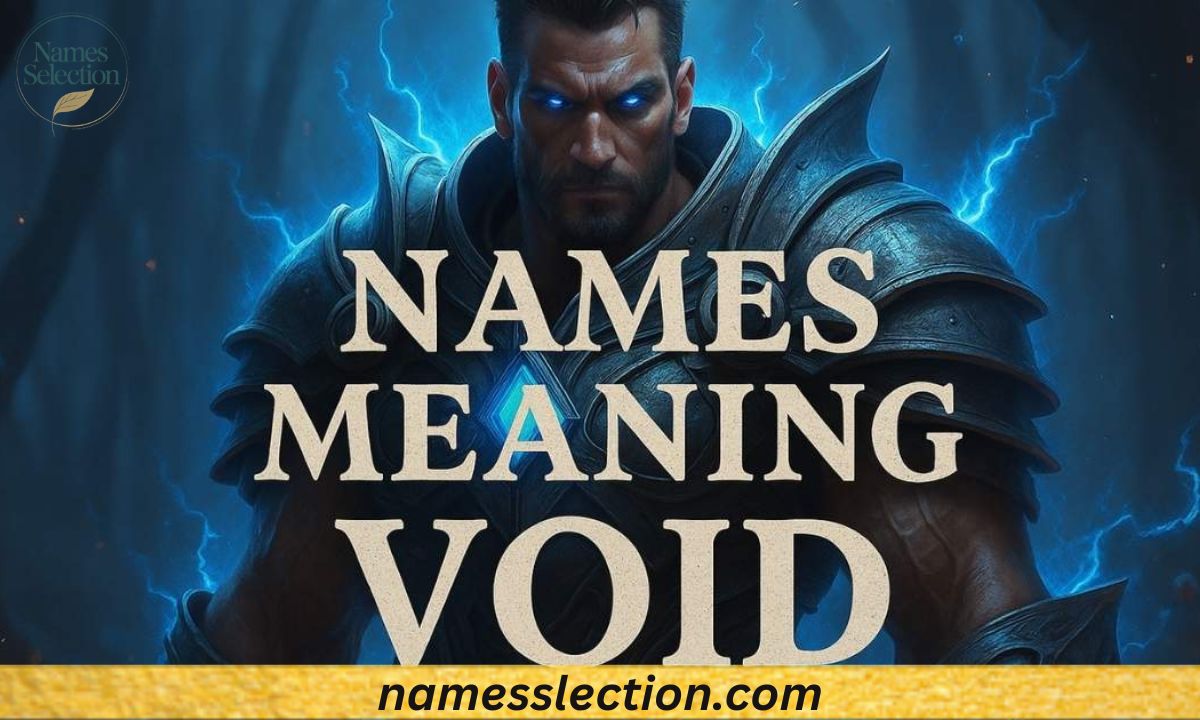 Names That Mean Void with Their Origin and Meanings