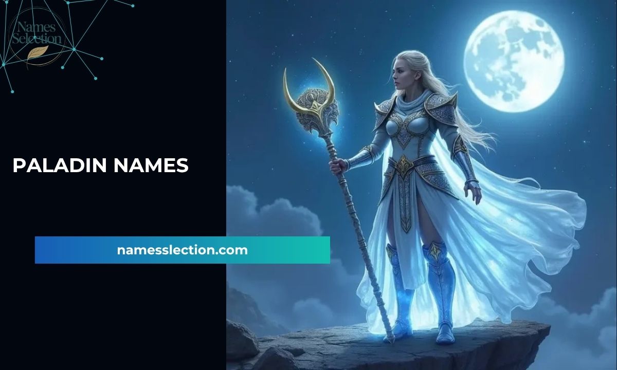 Paladin Names: Noble, Dark & Fantasy Name Ideas