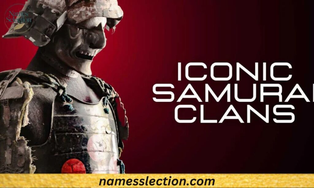 Samurai Clan Names 🏯