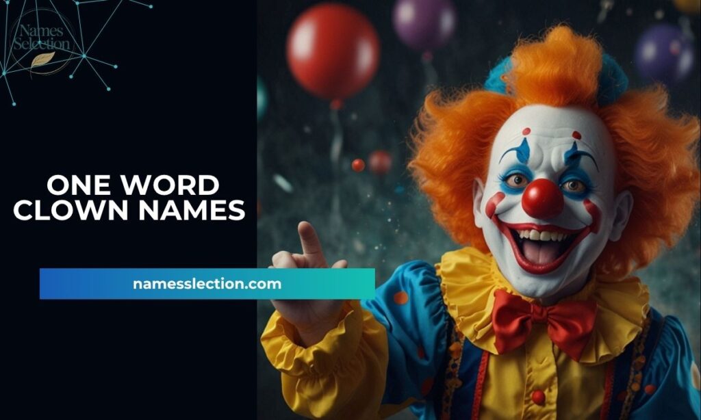 Unique Name Ideas for Clown 🌈🌀