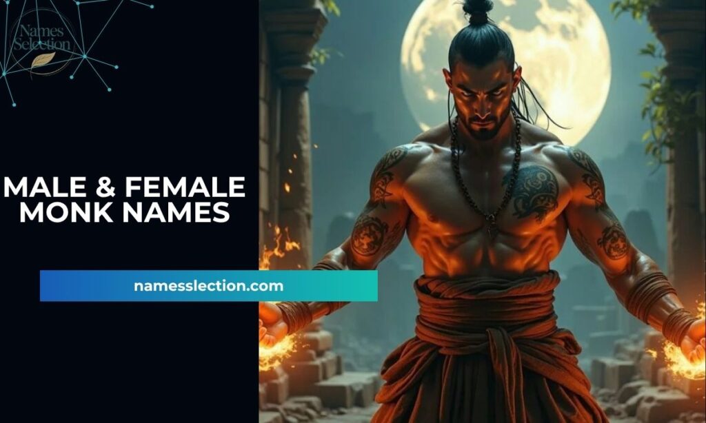 Unique Names Ideas for Monk