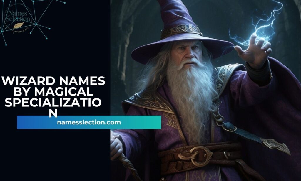 Wizard Names by Magical Specialization