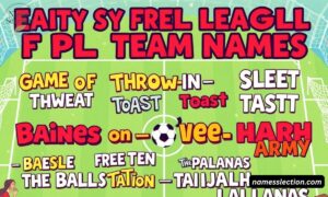 Epic FPL Team Names: Puns, Players & Premier League Wit