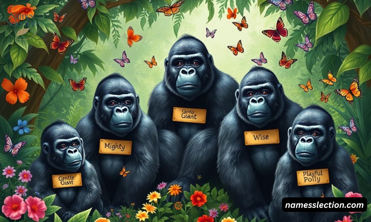 270+ Gorilla Names: Unique, Funny & Best Ideas for Your Gorilla 🦍✨