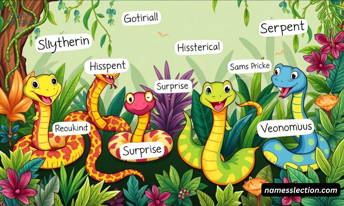 Top 410+ Cool and Funny Snake Names: The Ultimate List for Your Slithery Buddy 🐍✨