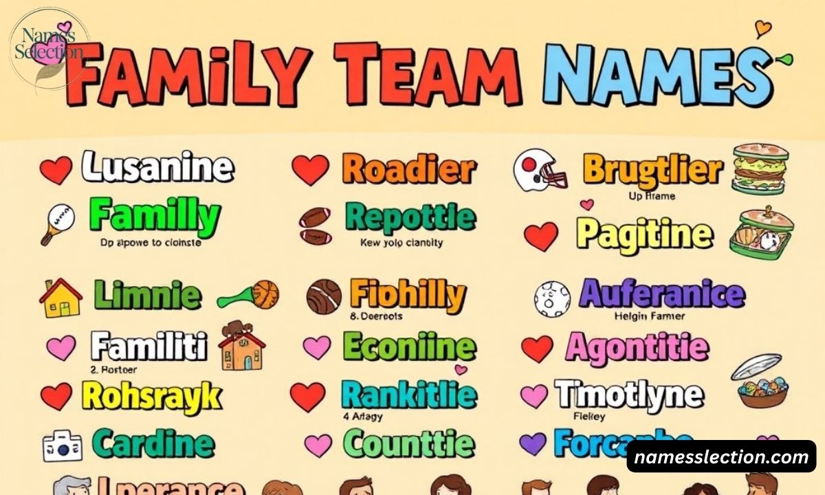 370+ Best Family Team Names In 2026: The Ultimate Collection