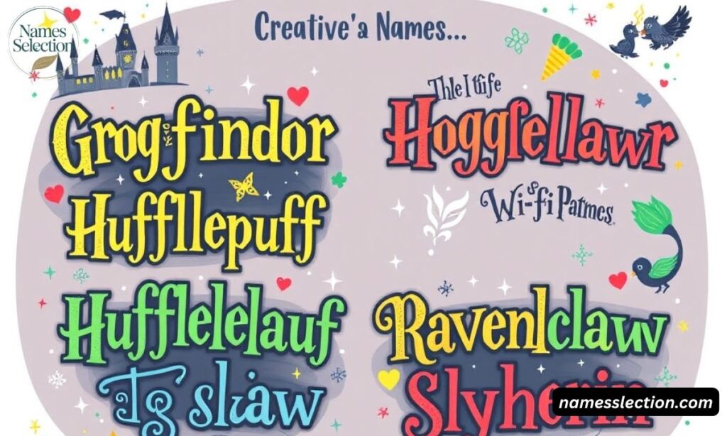 Magical Wi-Fi Names From Hogwarts Houses