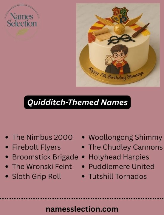 Quidditch-Themed Names