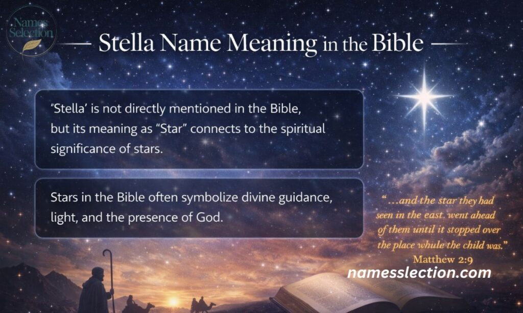 Stella Name Meaning in the Bible