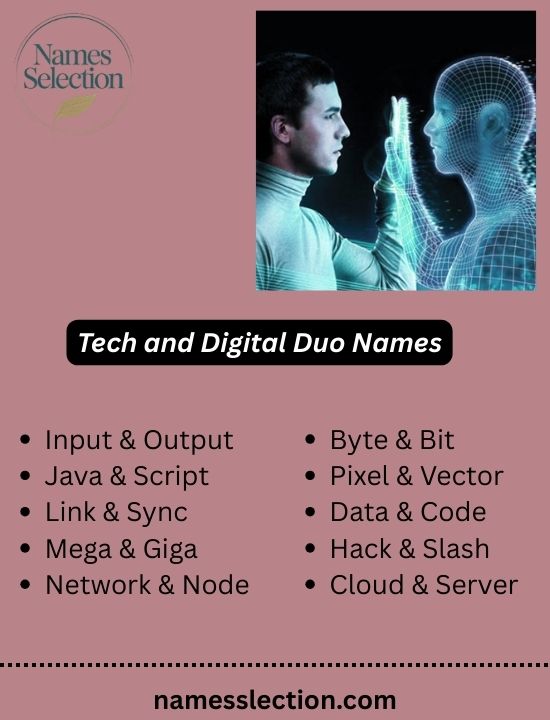 Tech and Digital Duo Names