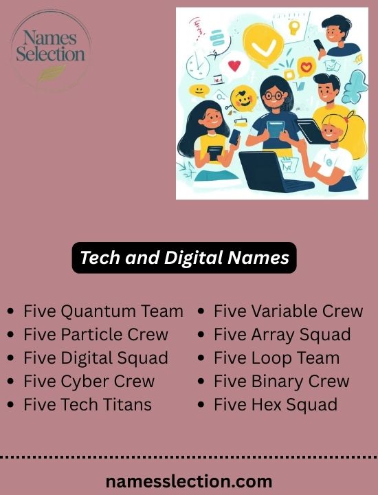 Tech and Digital Names