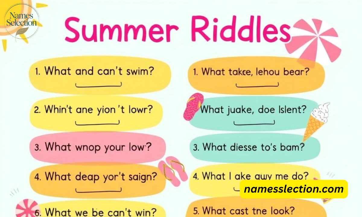 370+ Best Summer Riddles to Keep You Cool: Fun Family Brain Teasers (2026)