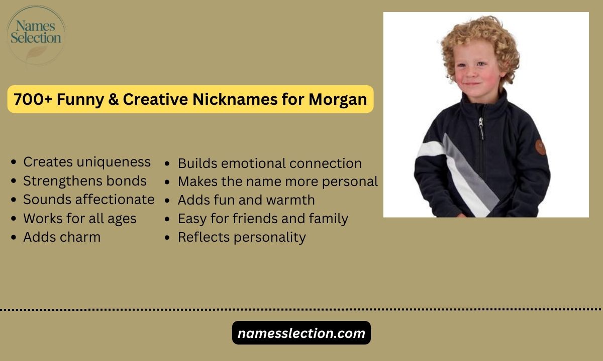 700+ Funny & Creative Nicknames for Morgan