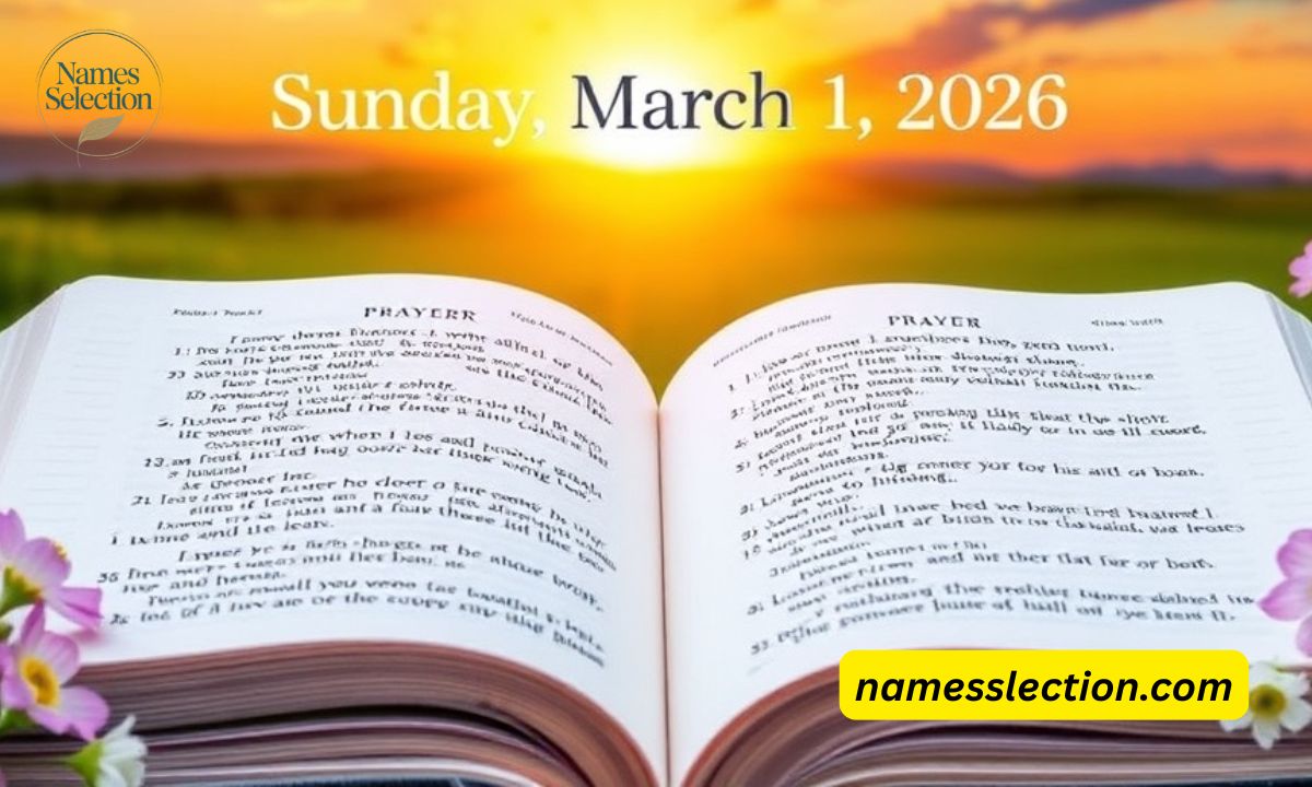 Bible Verses of the Day – Starting a New Month | Sunday, March 1, 2026 Prayer & Scripture Guide