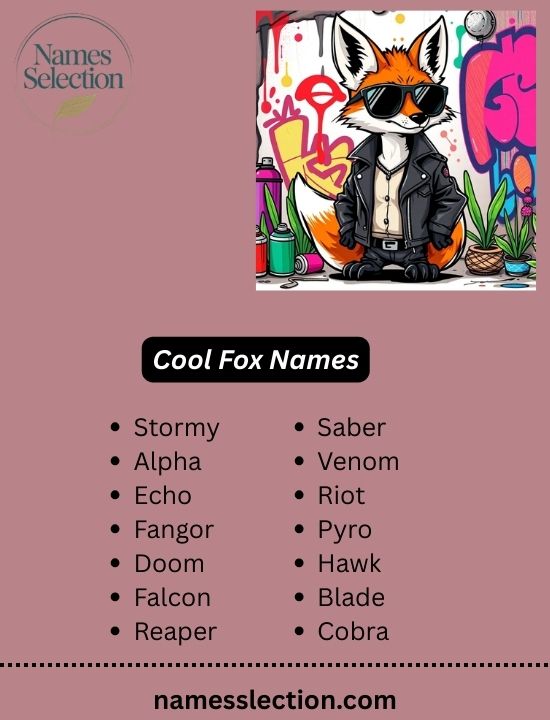 Cool Fox Names
