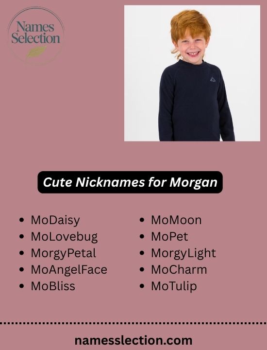 Cute Nicknames for Morgan