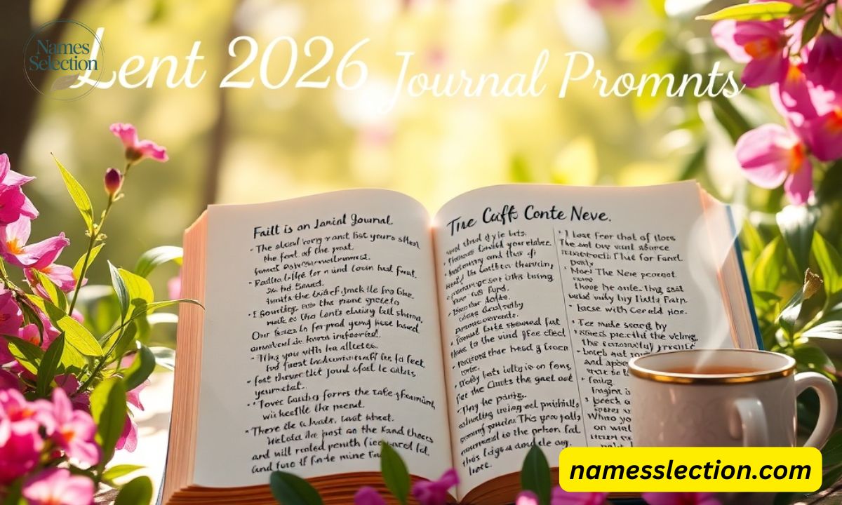Lent 2026 Journal Prompts for Spiritual Growth