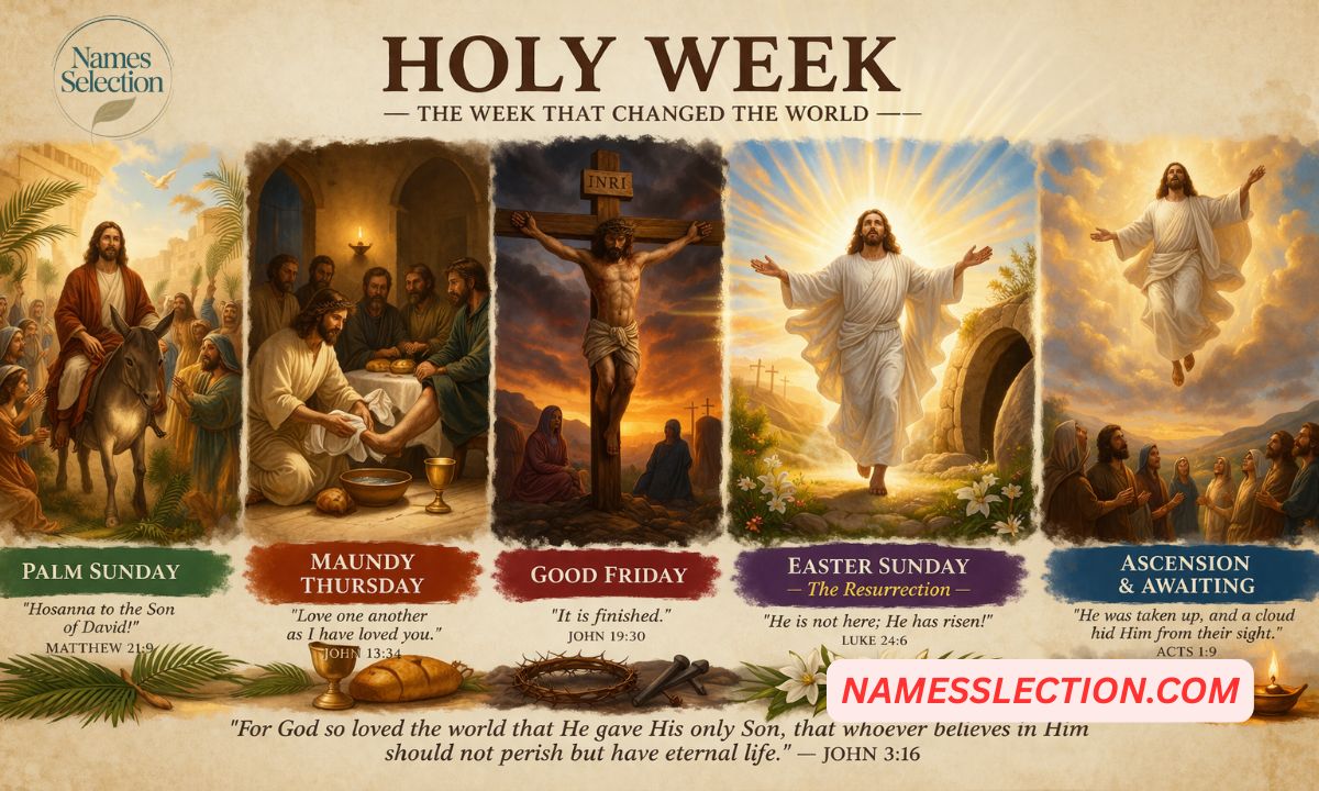 Holy Week 2026 Day‑by‑Day Guide: Meaning, Events & Biblical Story Explained