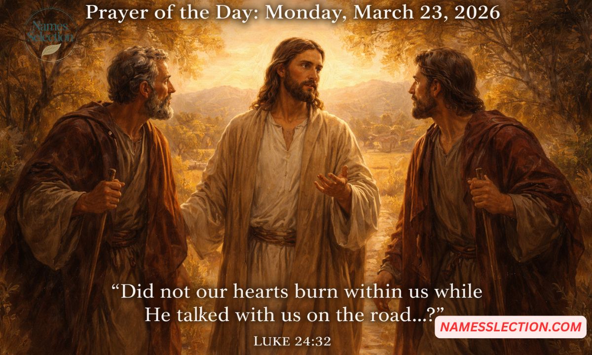 Prayer of The Day: Monday, March 23, 2026