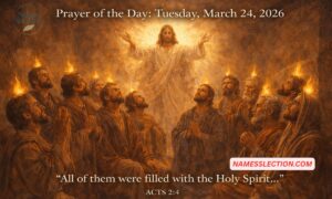 Prayer of The Day: Tuesday, March 24, 2026