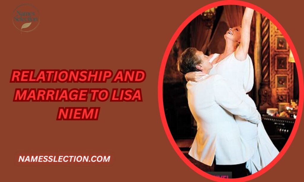 Relationship and Marriage to Lisa Niemi